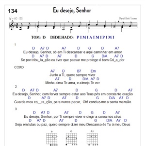 Hino 134 ‘Eu Desejo, Senhor’