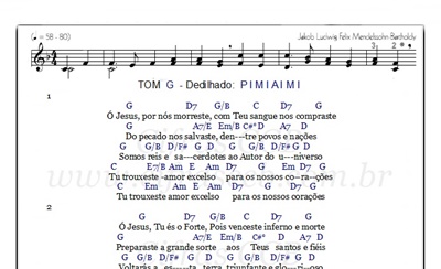 Hino 298 Ó Jesus, por nós morreste